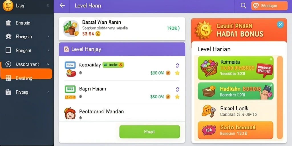 Level menantang yang membuat pemain terus kembali.
