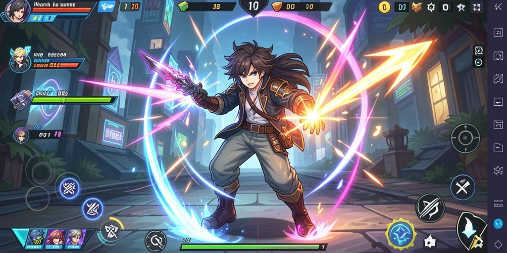 Screenshot memperlihatkan level yang menantang dan seru.
